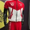 Athletic Tracksuit Premium Men's Athletic Tracksuit – Red/White